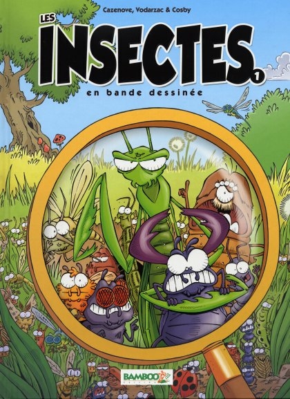 Les insectes en bande dessinée  - 2 tomes