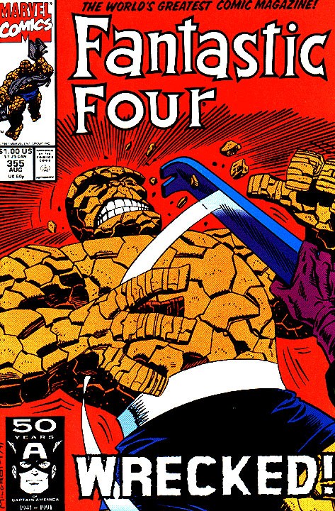 Couverture de Fantastic Four Vol.1 (1961) -355- Wrecked
