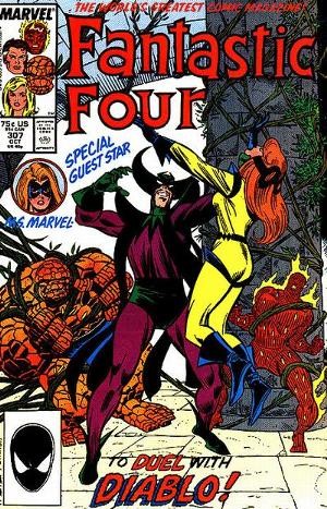 Couverture de Fantastic Four Vol.1 (1961) -307- Good-Bye !