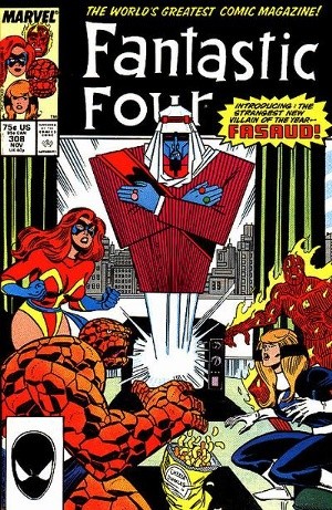 Couverture de Fantastic Four Vol.1 (1961) -308- Fasaud !