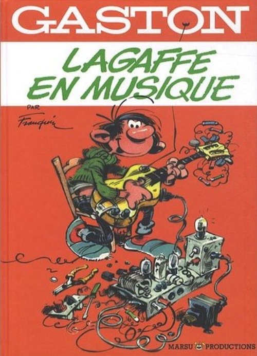 Couverture de Gaston (Hors-série) - Lagaffe en musique