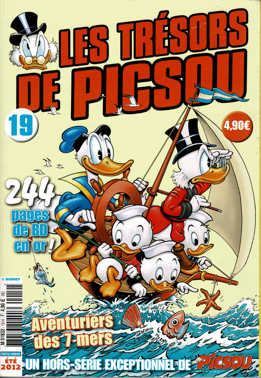 Couverture de Picsou Magazine Hors-Série -19- Les trésors de Picsou - Aventuriers des 7 mers