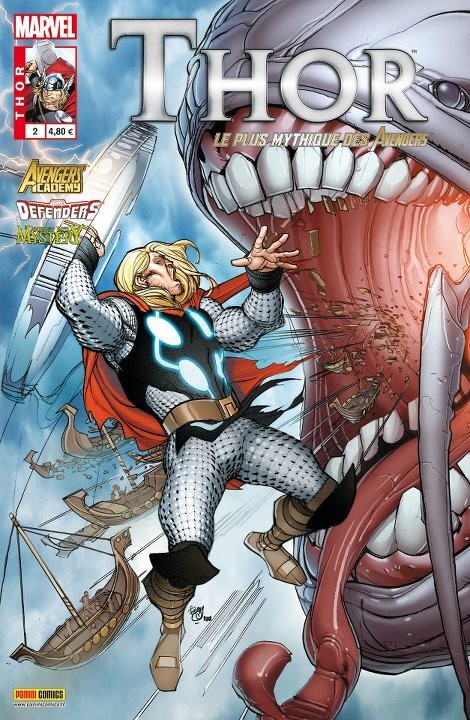 Couverture de Thor (Marvel France 2e série) -2- Briseur de Mondes