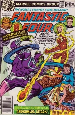 Couverture de Fantastic Four Vol.1 (1961) -204- The Andromeda Attack