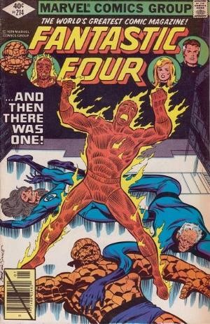 Couverture de Fantastic Four Vol.1 (1961) -214- ...And Then There Was One!