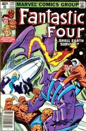 Couverture de Fantastic Four Vol.1 (1961) -221- Tower of cristal... dream of glass!