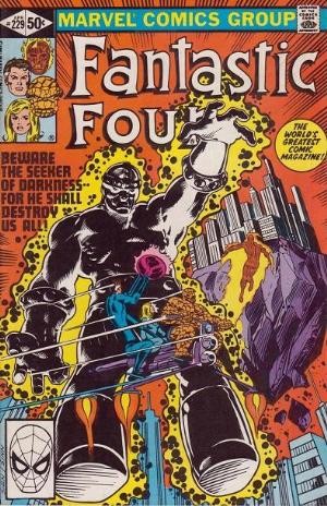 Couverture de Fantastic Four Vol.1 (1961) -229- The thing from the black hole