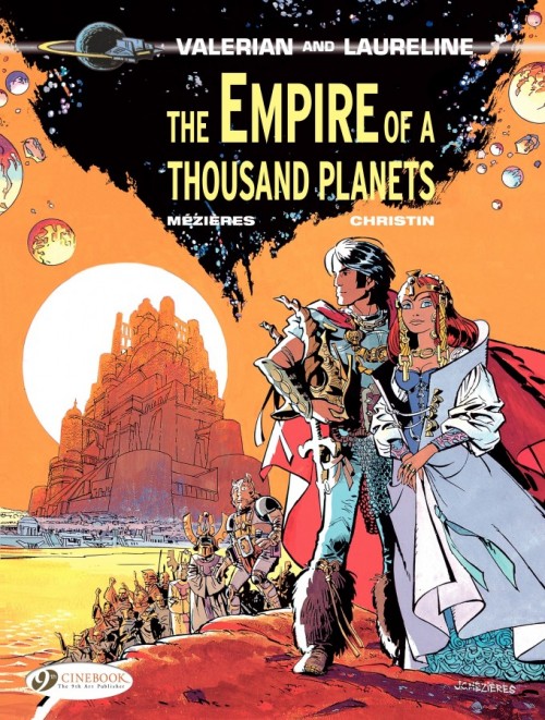 Couverture de Valerian and Laureline -2- The Empire of a Thousand Planets
