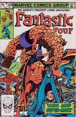 Couverture de Fantastic Four Vol.1 (1961) -249- Man and super-man!