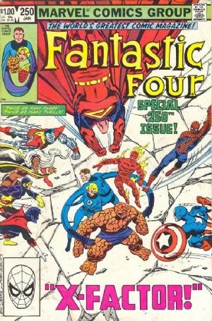 Couverture de Fantastic Four Vol.1 (1961) -250- X-factor