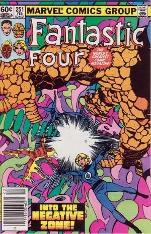 Couverture de Fantastic Four Vol.1 (1961) -251- Into the negative zone!