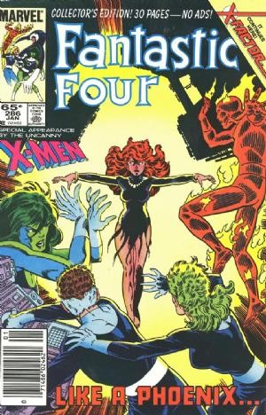 Couverture de Fantastic Four Vol.1 (1961) -286- Like a Phoenix!
