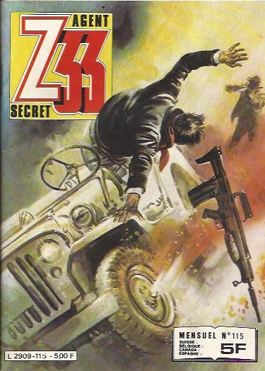 Couverture de Z33 agent secret (Imperia) -115- Piège pour un nazi