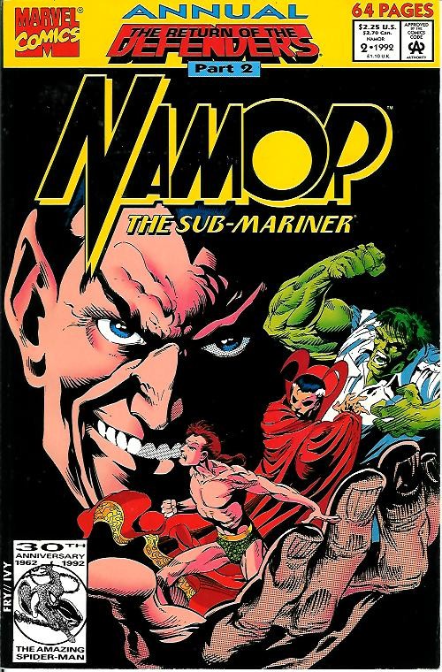 Couverture de Namor, The Sub-Mariner (Marvel - 1990) -AN02- The return of the defenders part 2