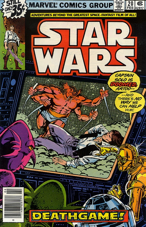 Couverture de Star Wars (Marvel Comics - 1977) -20- Death Game!