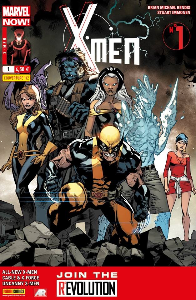 Couverture de X-Men (4e série) -1- Une nouvelle révolution