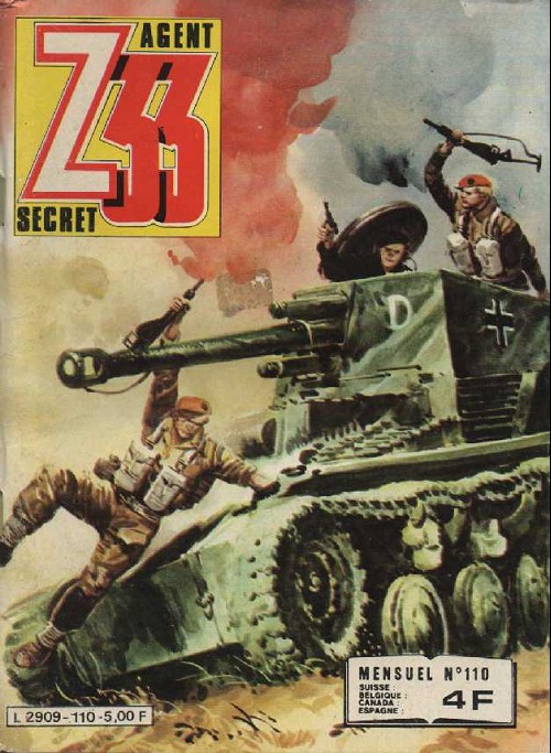 Couverture de Z33 agent secret (Imperia) -110- Berceuse pour un espion