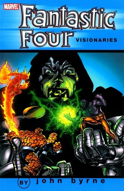 Couverture de Fantastic Four Vol.1 (1961) -JB INT4- Visionaries by John Byrne volume 4