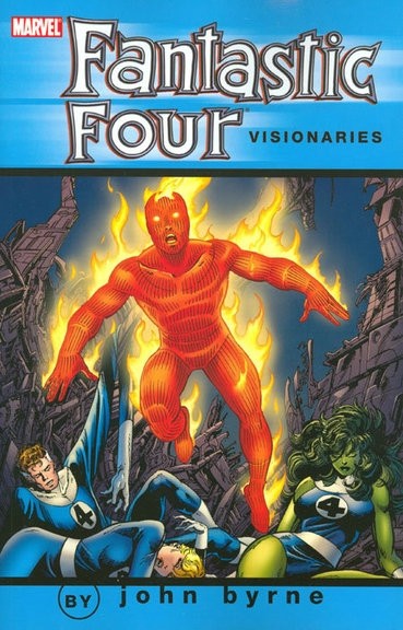 Couverture de Fantastic Four Vol.1 (1961) -JB INT8- Visionaries by John Byrne volume 8