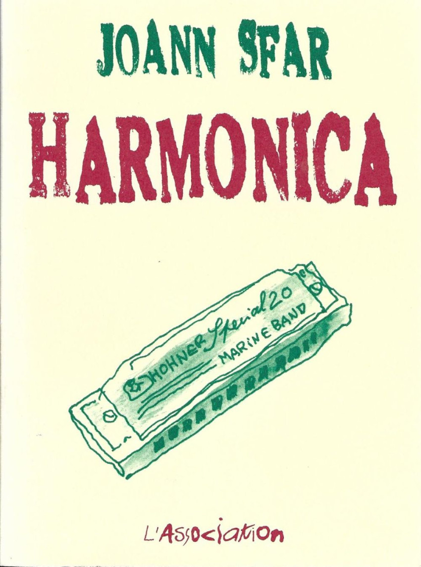 Couverture de Les carnets de Joann Sfar -1- Harmonica