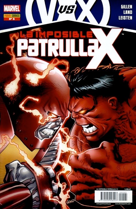 Couverture de La imposible Patrulla-X -5- La Patrulla-X Vs Los Vengadores