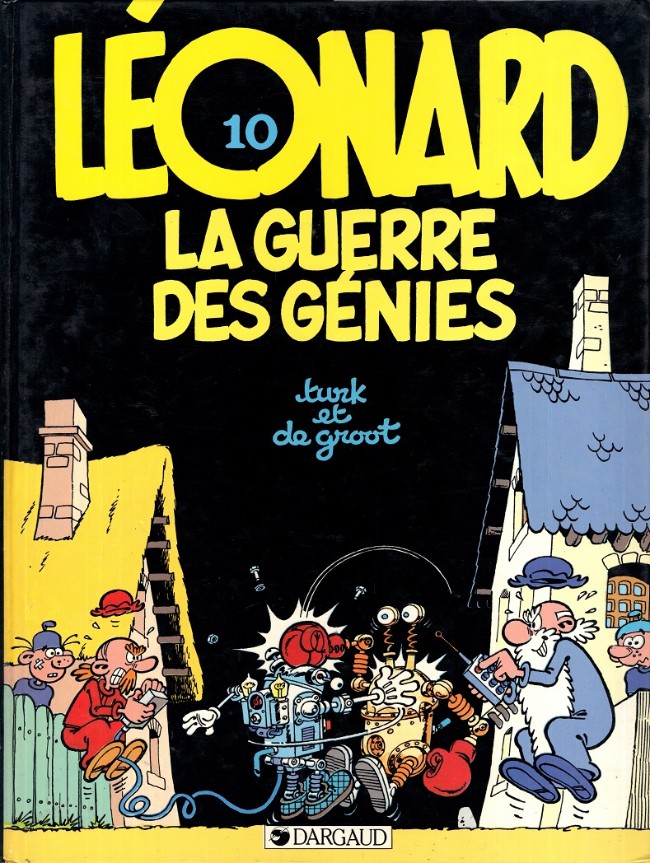 Couverture de Léonard -10- La guerre des génies