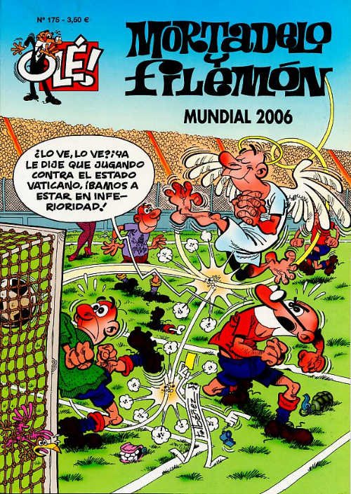 Colección Olé! (1993) -175- Mortadelo y Filemón: Mundial 2006