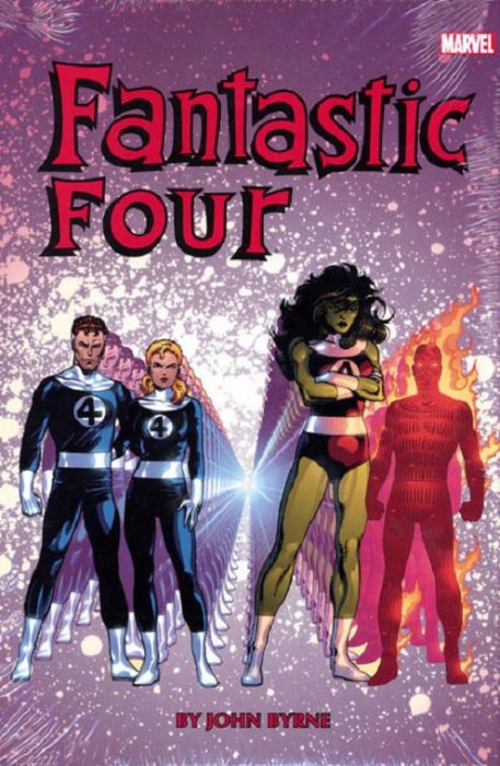 Couverture de Fantastic Four Vol.1 (1961) -OMNI2- Fantastic Four by John Byrne Omnibus volume two