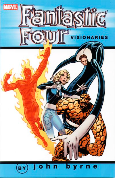 Couverture de Fantastic Four Vol.1 (1961) -JB INT3- Visionaries by John Byrne volume 3