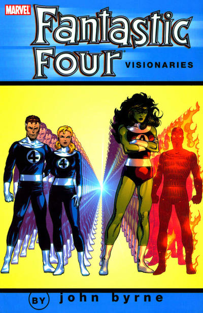 Couverture de Fantastic Four Vol.1 (1961) -JB INT6- Visionaries by John Byrne volume 6