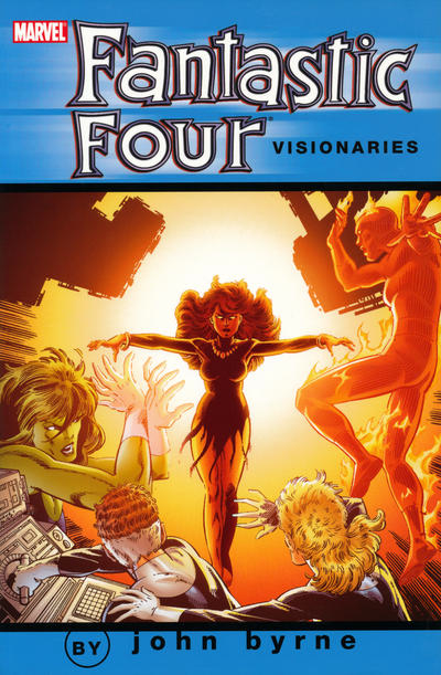 Couverture de Fantastic Four Vol.1 (1961) -JB INT7- Visionaries by John Byrne volume 7