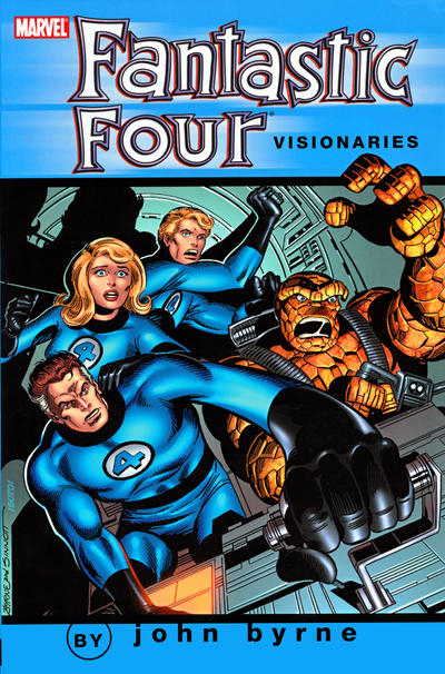 Couverture de Fantastic Four Vol.1 (1961) -JB INT0- Visionaries by John Byrne volume 0