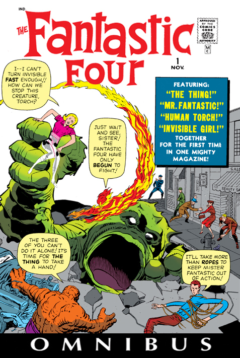 Couverture de Fantastic Four Vol.1 (1961) -OMNI 1- Fantastic Four Omnibus Vol.1