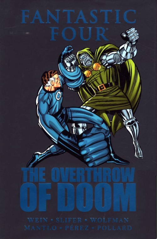 Couverture de Fantastic Four Vol.1 (1961) -INTHC- The Overthrow of Doom