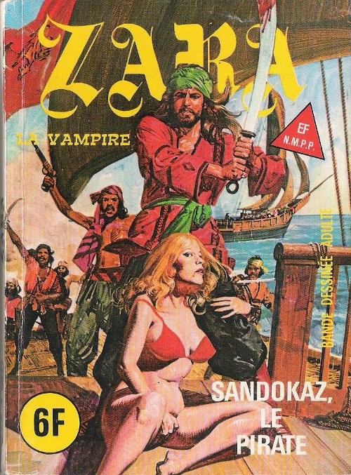 Zara la vampire - Tome 58 : Sandokaz le pirate