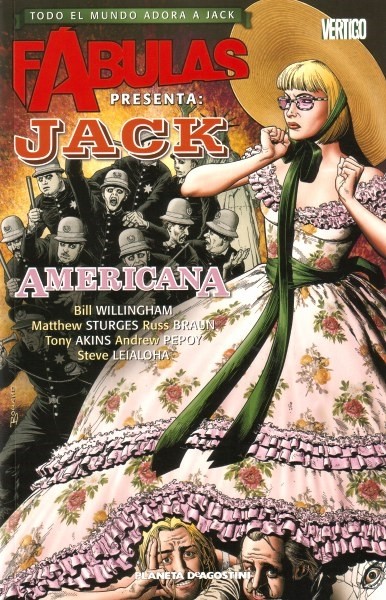 Couverture de Fábulas Presenta: Jack -4- Americana