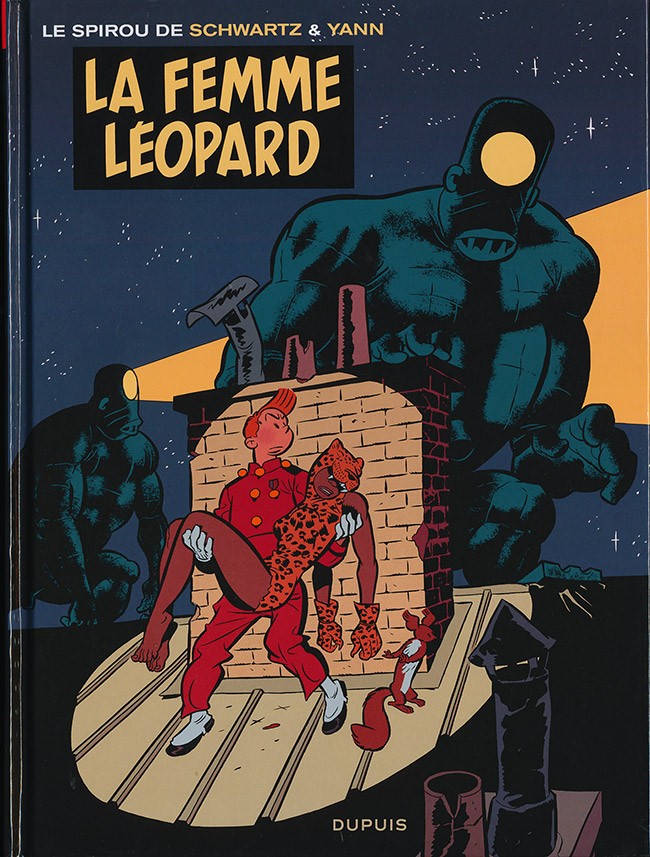 Couverture de Spirou et Fantasio par... (Une aventure de) / Le Spirou de... -7- La Femme-léopard