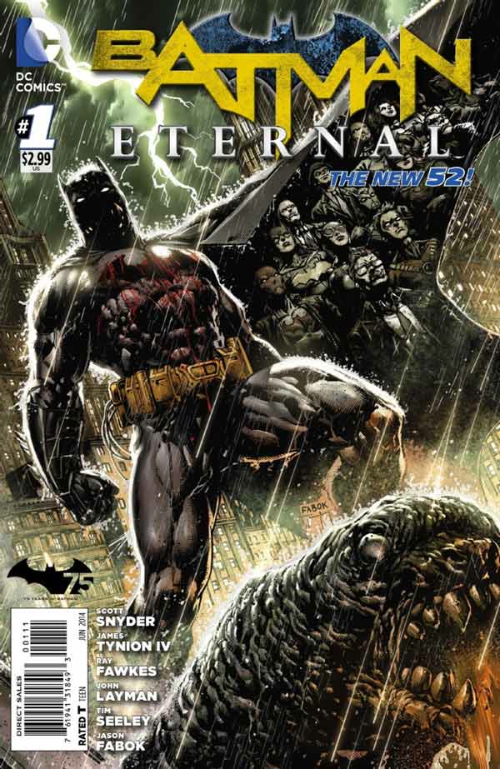 Couverture de Batman Eternal (2014)  -1- Issue 1