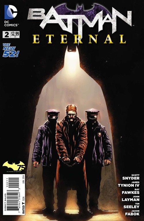 Couverture de Batman Eternal (2014)  -2- Issue 2