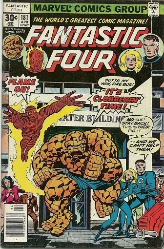 Couverture de Fantastic Four Vol.1 (1961) -181- Side by side with... Annihilus??