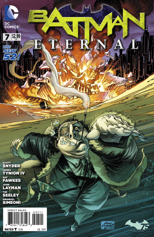 Couverture de Batman Eternal (2014)  -7- Issue 7