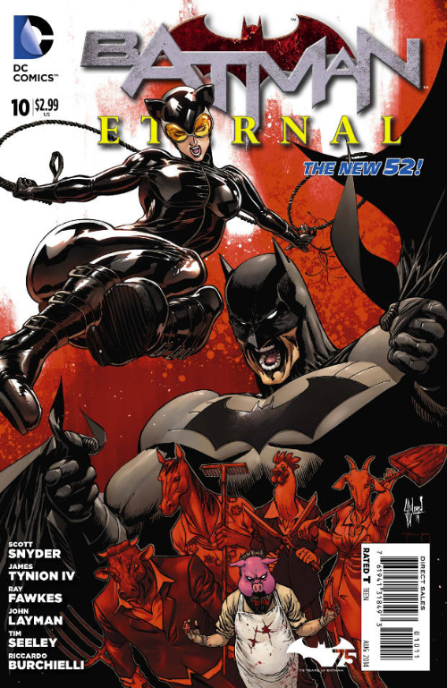 Couverture de Batman Eternal (2014)  -10- When Animals Attack