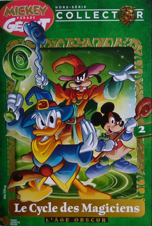 Couverture de Mickey Parade Géant Hors-série / collector -HS02- Le cycle des magiciens N°2 - L'âge obscur