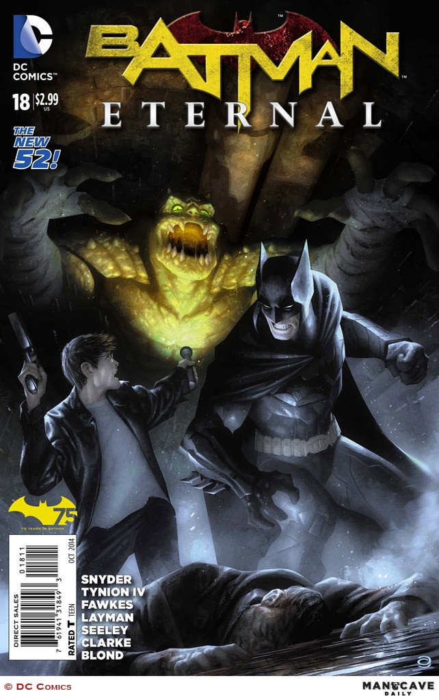 Couverture de Batman Eternal (2014)  -18- A night on earth