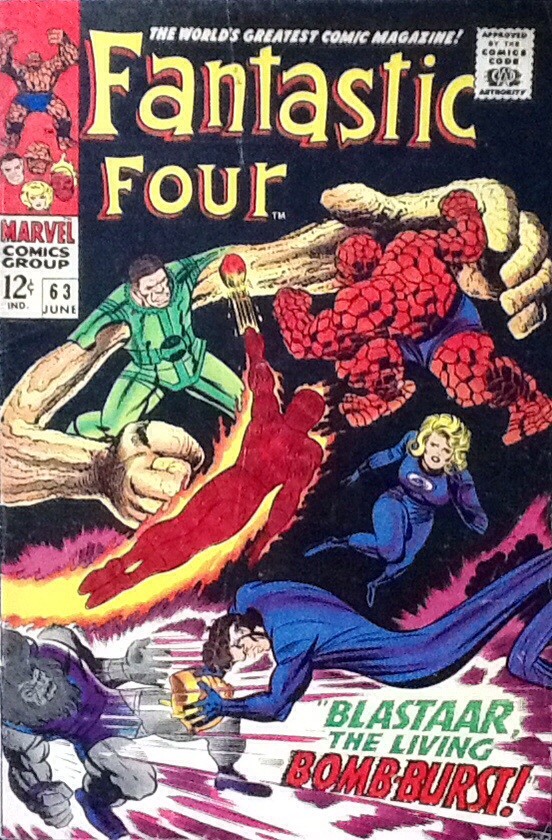 Couverture de Fantastic Four Vol.1 (1961) -63- 
