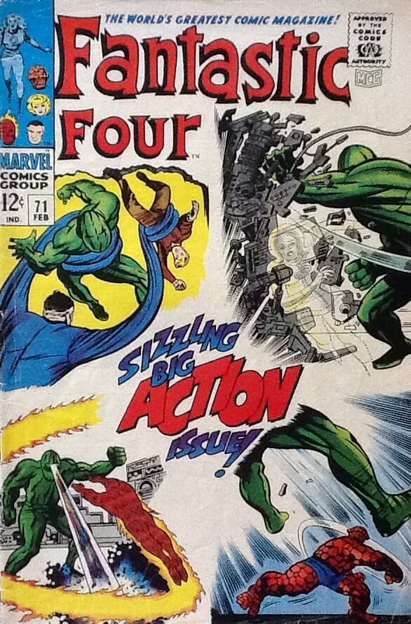 Couverture de Fantastic Four Vol.1 (1961) -71- 