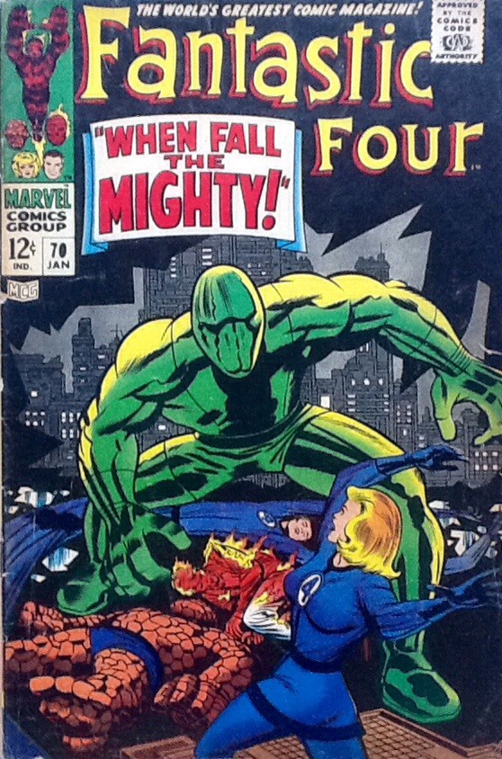 Couverture de Fantastic Four Vol.1 (1961) -70- When fall the mighty!