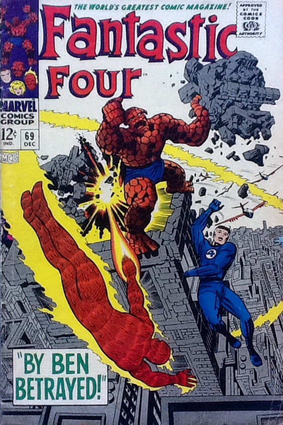 Couverture de Fantastic Four Vol.1 (1961) -69- By Ben betrayed!