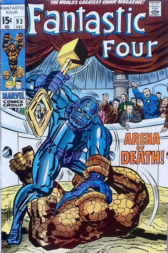 Couverture de Fantastic Four Vol.1 (1961) -93- At the mercy of Torgo!