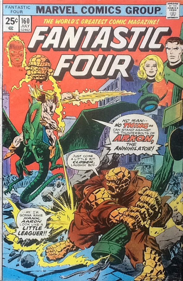 Couverture de Fantastic Four Vol.1 (1961) -160- In one world..and out the other!